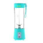 2021 Newly Design household Portable Juicer Blender Household Fruit Mixer- Six Blades in 3D 380ml USB Juicer Cup